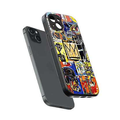 Royal Art sleek iphone 15 plus cover with tempered glass back and TPU edges