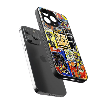Royal Art sleek iphone 15 pro max cover with tempered glass back and TPU edges