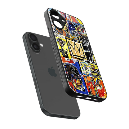 Royal Art sleek iphone 16 plus cover with tempered glass back and TPU edges