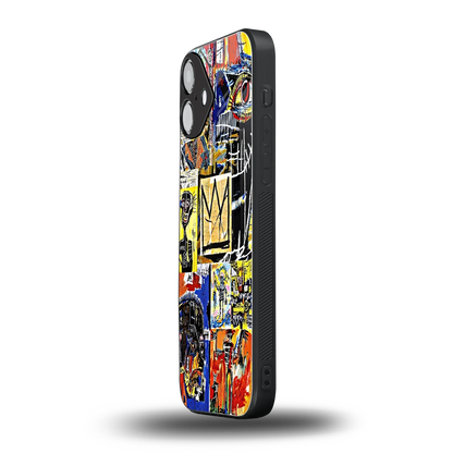 Royal Art iphone 16 plus mobile cover | shockproof glass phone case