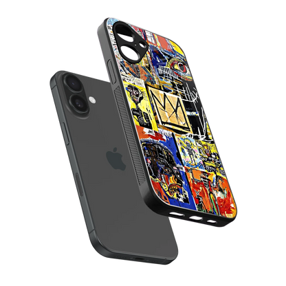 Royal Art sleek iPhone 16 cover with tempered glass back and TPU edges