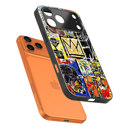 Royal Art sleek iphone 17 pro max cover with tempered glass back and TPU edges