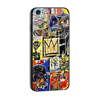 Royal Art sleek iphone 6s plus cover with tempered glass back and TPU edges