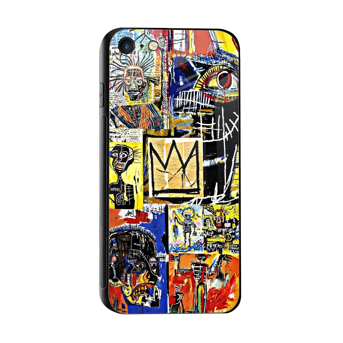 Royal Art sleek iphone 7 cover with tempered glass back and TPU edges