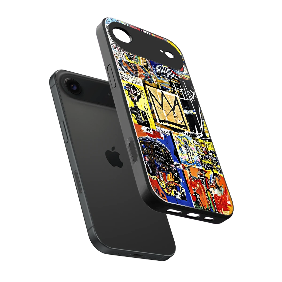 Royal Art sleek iphone air cover with tempered glass back and TPU edges