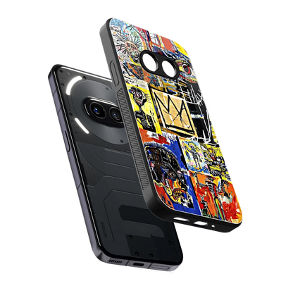 Royal Art sleek nothing phone 2a plus cover with tempered glass back and TPU edges