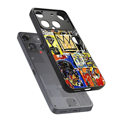 Royal Art sleek nothing phone 3 cover with tempered glass back and TPU edges