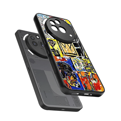 Royal Art sleek nothing phone 3a pro cover with tempered glass back and TPU edges