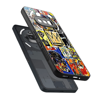 Royal Art sleek nothing phone 3a cover with tempered glass back and TPU edges