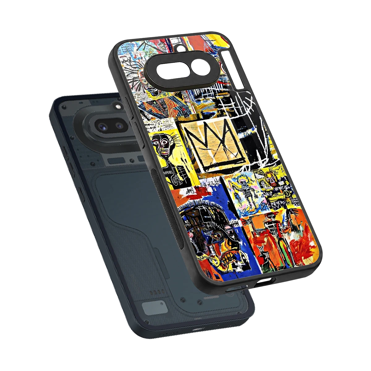 Royal Art sleek nothing phone 4a cover with tempered glass back and TPU edges