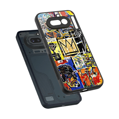 Royal Art sleek nothing phone 4a cover with tempered glass back and TPU edges
