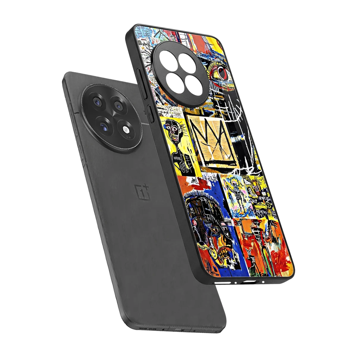 Royal Art sleek oneplus 13r cover with tempered glass back and TPU edges