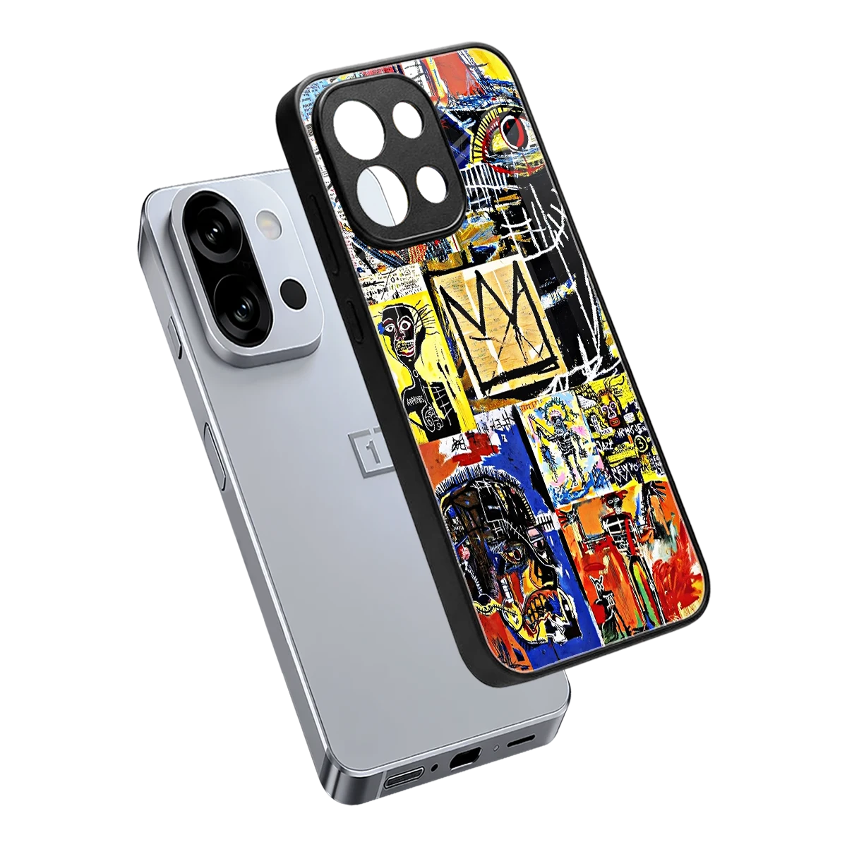 Royal Art sleek oneplus 13s cover with tempered glass back and TPU edges