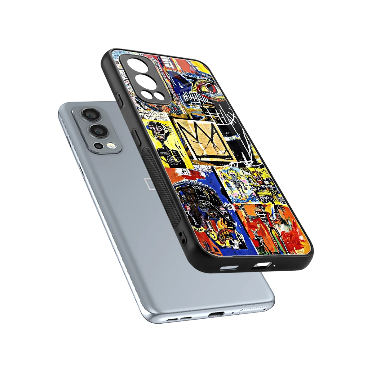 Royal Art sleek oneplus nord 2 cover with tempered glass back and TPU edges
