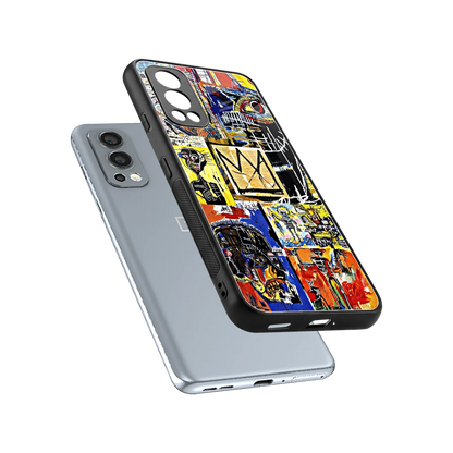 Royal Art sleek oneplus nord 2 cover with tempered glass back and TPU edges