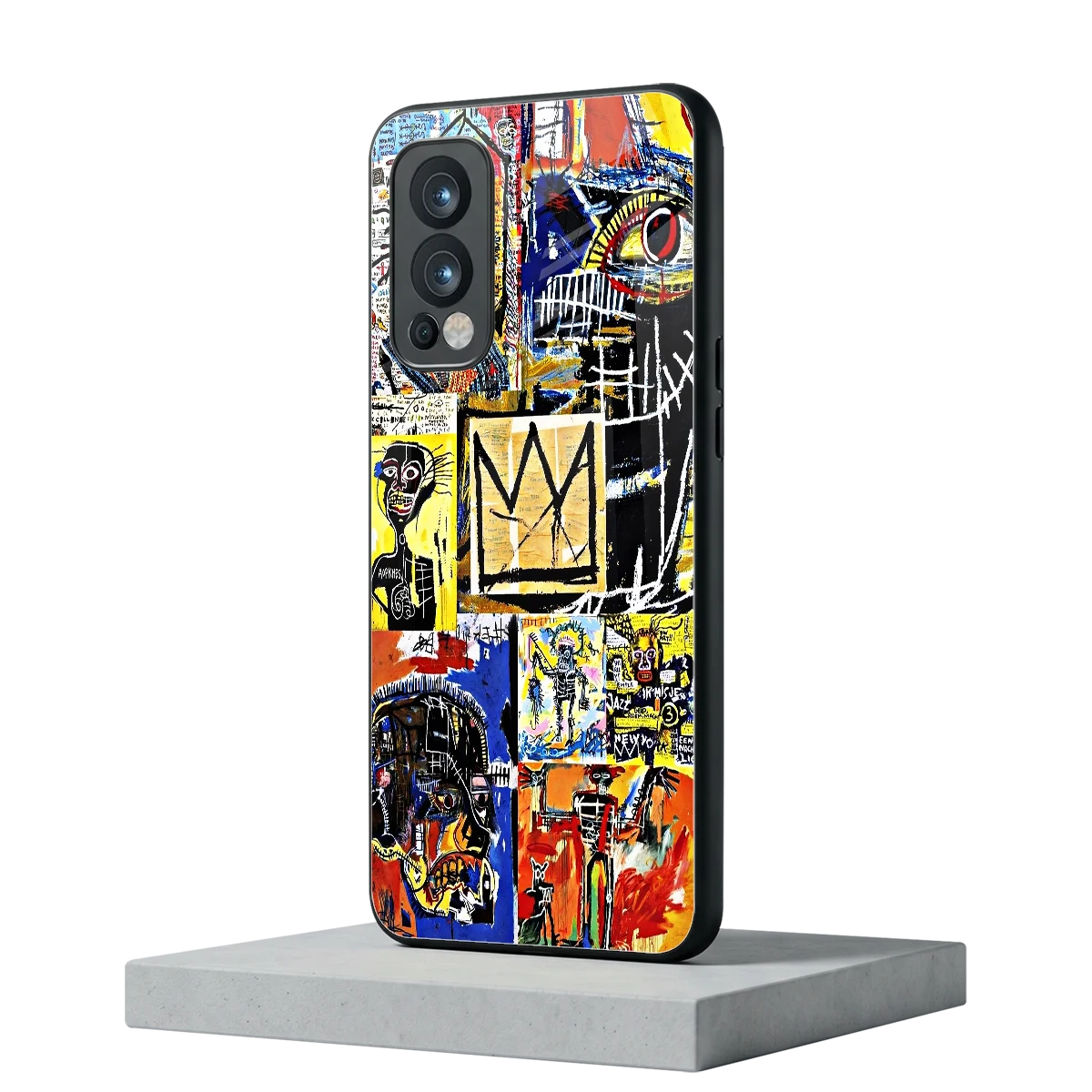 Royal Art oneplus nord 2 mobile cover | shockproof glass phone case
