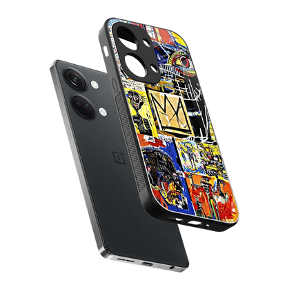 Royal Art sleek oneplus nord 3 cover with tempered glass back and TPU edges