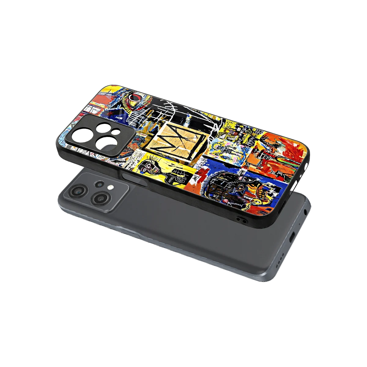 Royal Art sleek oneplus nord ce 2 lite cover with tempered glass back and TPU edges
