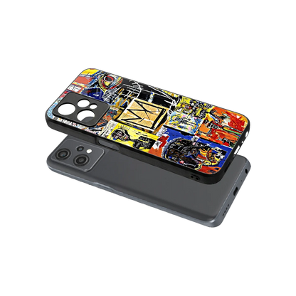 Royal Art sleek oneplus nord ce 2 lite cover with tempered glass back and TPU edges