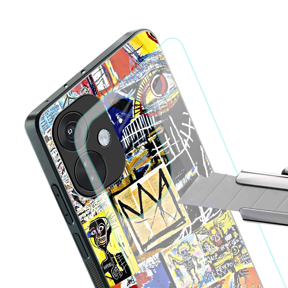 Royal Art stylish phone case for oneplus nord ce 3 | glossy glass and slim fit