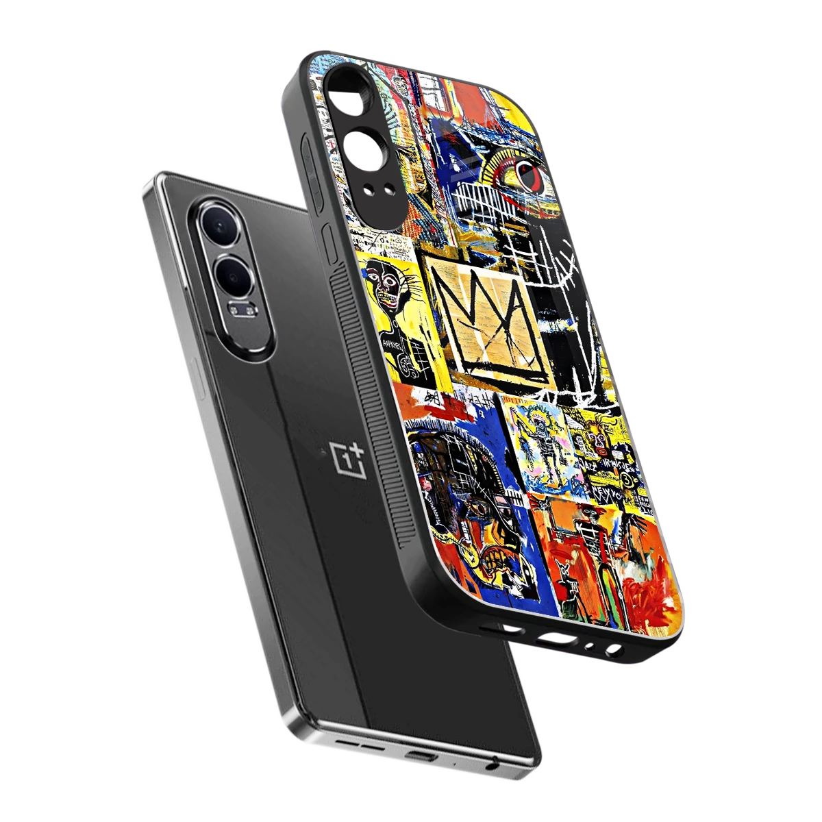 Royal Art sleek oneplus nord ce 4 lite cover with tempered glass back and TPU edges