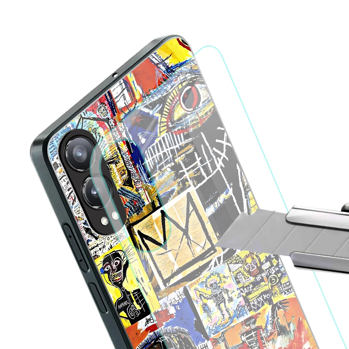 Royal Art stylish phone case for oneplus nord ce 4 lite | glossy glass and slim fit