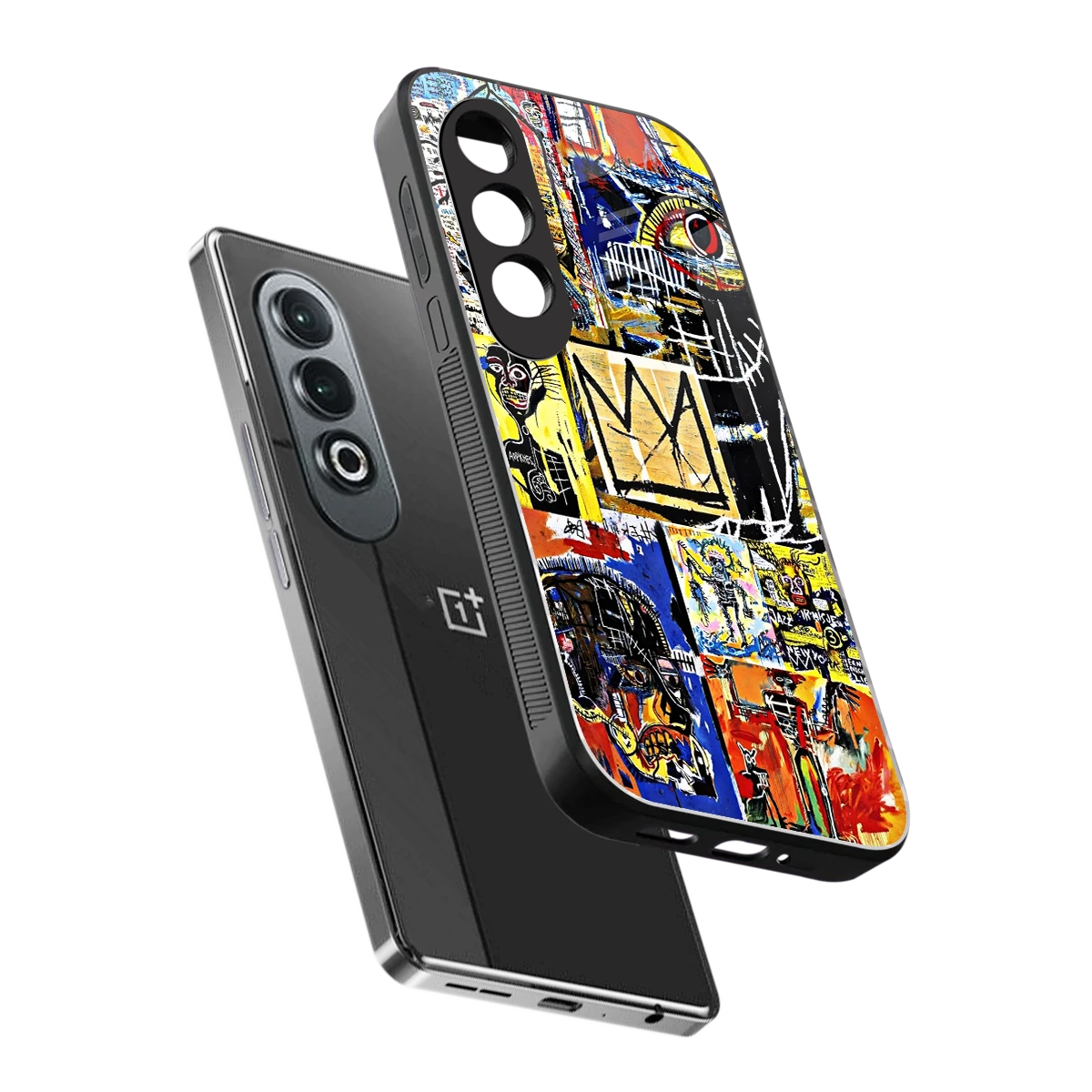 Royal Art sleek oneplus nord ce 4 cover with tempered glass back and TPU edges