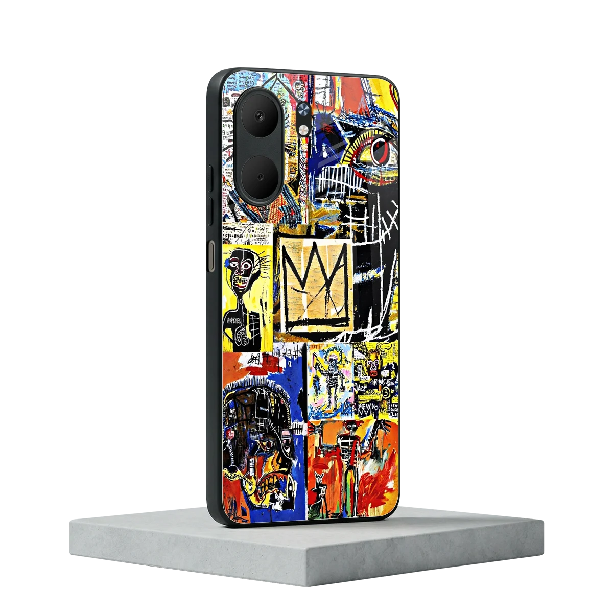 Royal Art oppo a5x 5g mobile cover | shockproof glass phone case