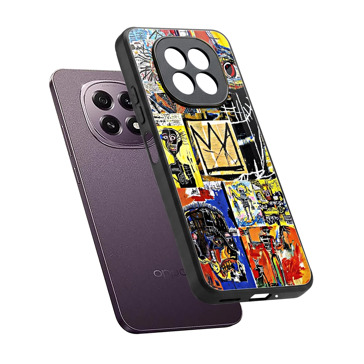 Royal Art sleek oppo f29 5g cover with tempered glass back and TPU edges
