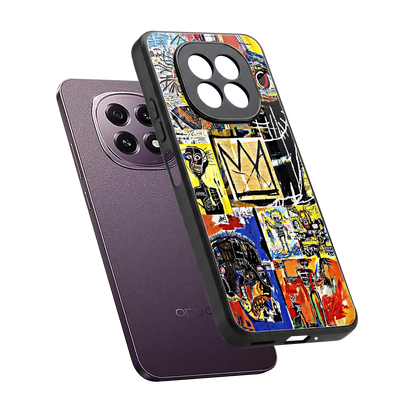 Royal Art sleek oppo f29 5g cover with tempered glass back and TPU edges