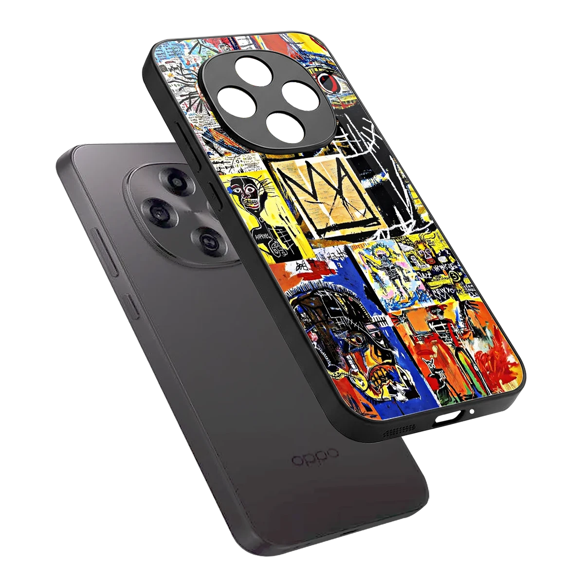 Royal Art sleek oppo f31 pro 5g cover with tempered glass back and TPU edges
