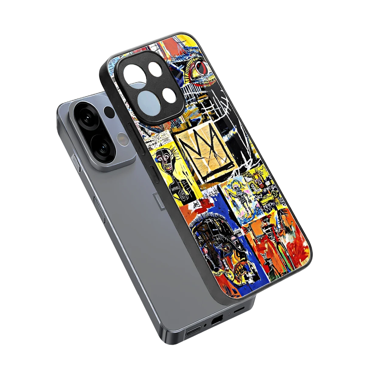 Royal Art sleek oppo k13 5g cover with tempered glass back and TPU edges
