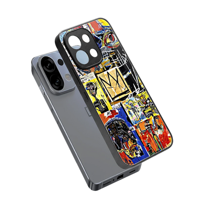 Royal Art sleek oppo k13 5g cover with tempered glass back and TPU edges