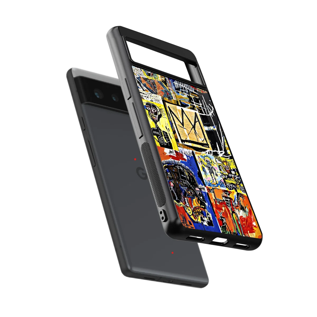 Royal Art sleek google pixel 6 cover with tempered glass back and TPU edges