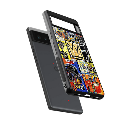 Royal Art sleek google pixel 6 cover with tempered glass back and TPU edges