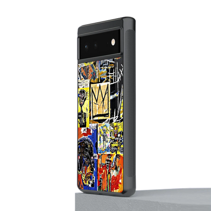 Royal Art stylish phone case for google pixel 6a | glossy glass and slim fit