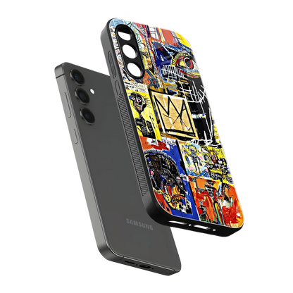 Royal Art sleek samsung galaxy a55 5g cover with tempered glass back and TPU edges