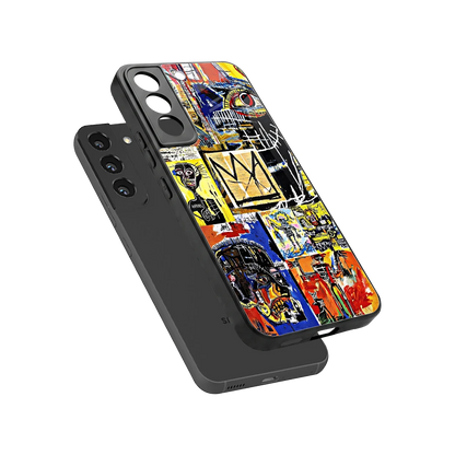 Royal Art sleek samsung galaxy s22 cover with tempered glass back and TPU edges