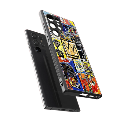 Royal Art sleek samsung galaxy s23 ultra cover with tempered glass back and TPU edges