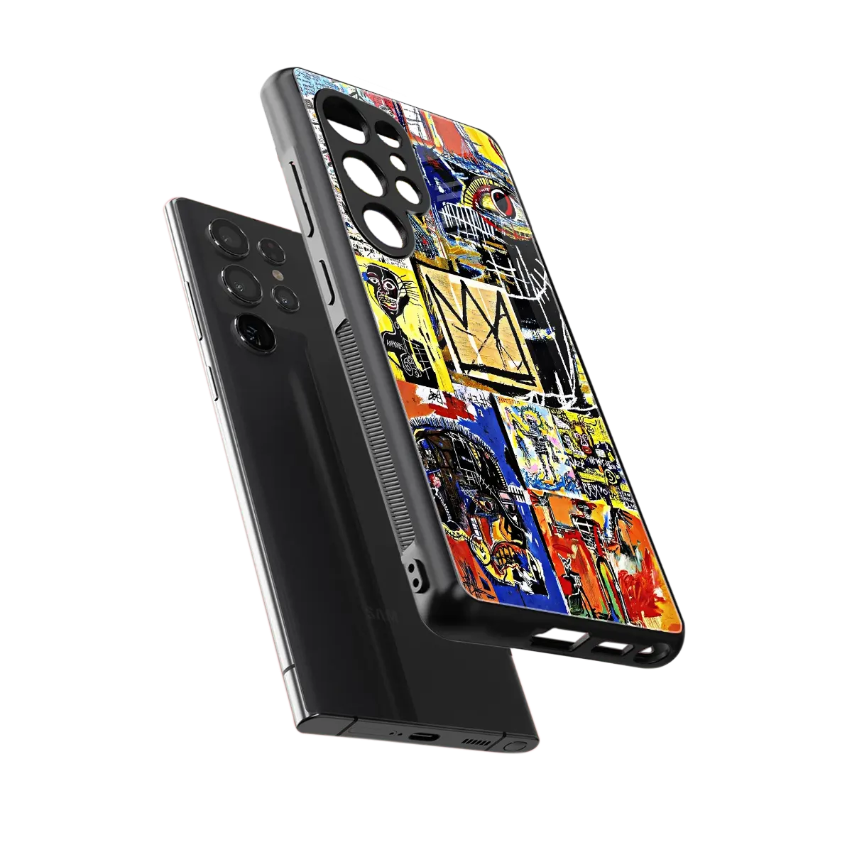 Royal Art sleek samsung galaxy s25 ultra cover with tempered glass back and TPU edges