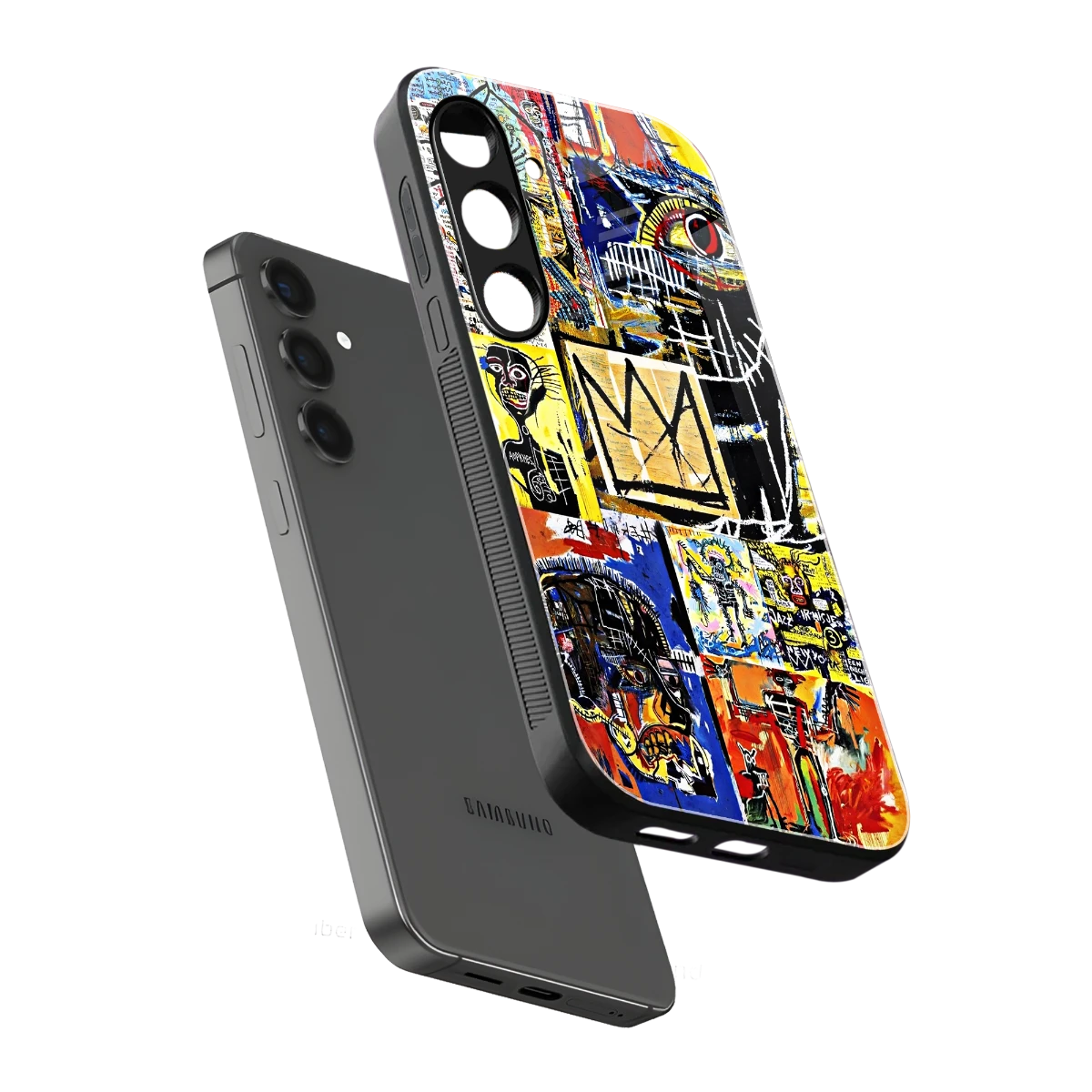 Royal Art sleek samsung galaxy s24 cover with tempered glass back and TPU edges