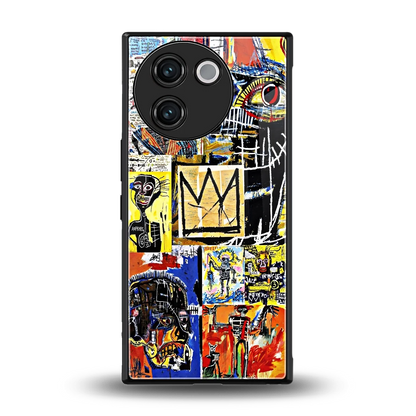 Royal Art back phone cover | glass case for vivo v30e