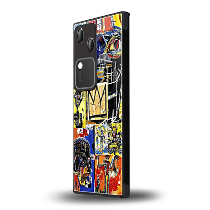 Royal Art vivo v30 mobile cover | shockproof glass phone case