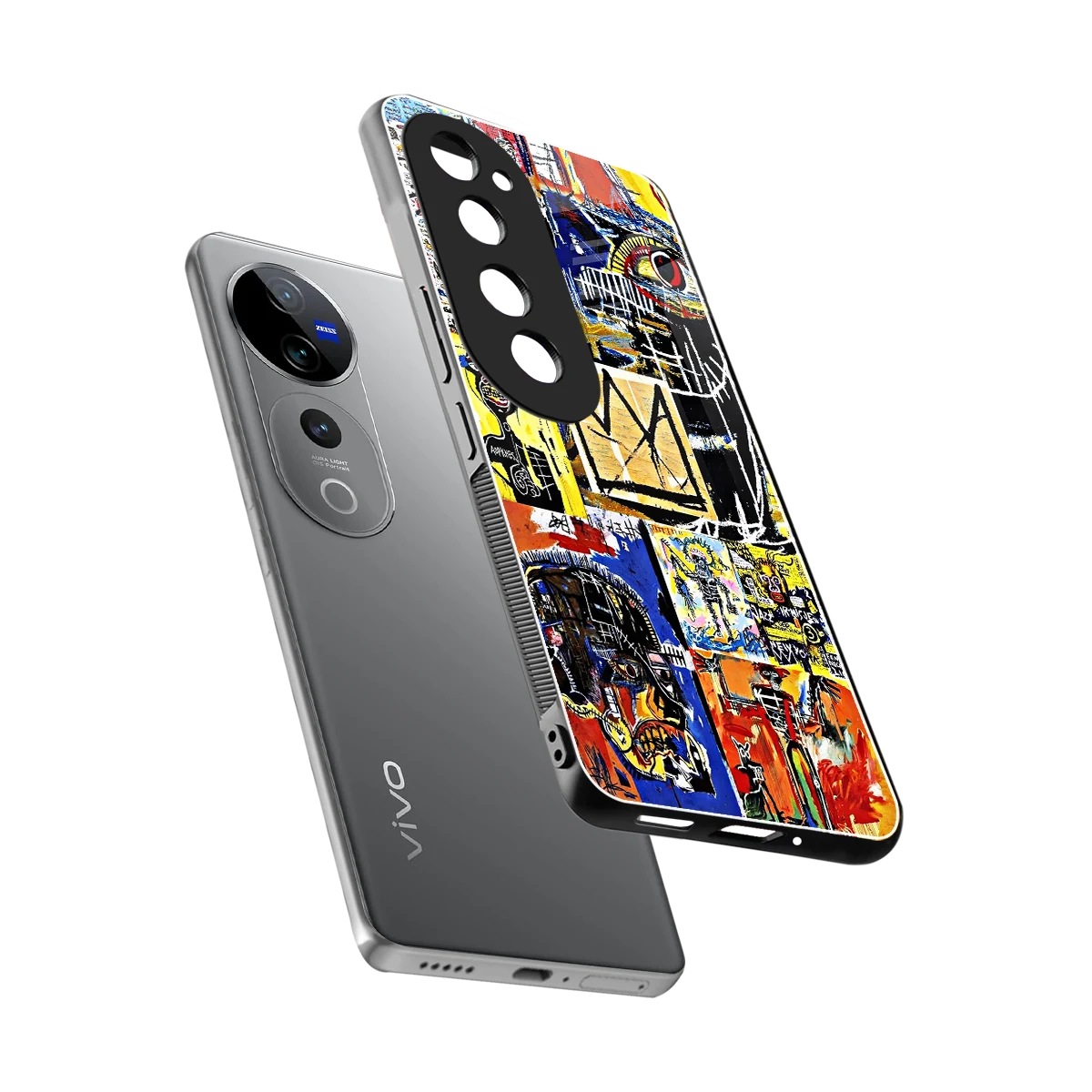 Royal Art sleek vivo v40 pro cover with tempered glass back and TPU edges