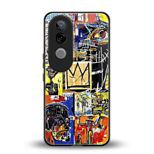 Royal Art back phone cover | glass case for vivo v40e