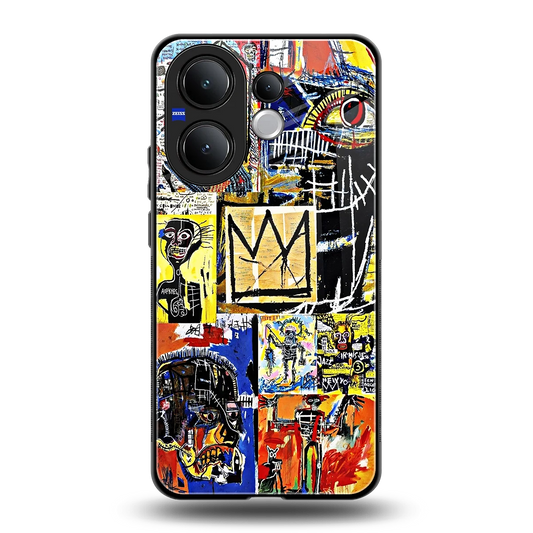 Royal Art back phone cover | glass case for vivo v60