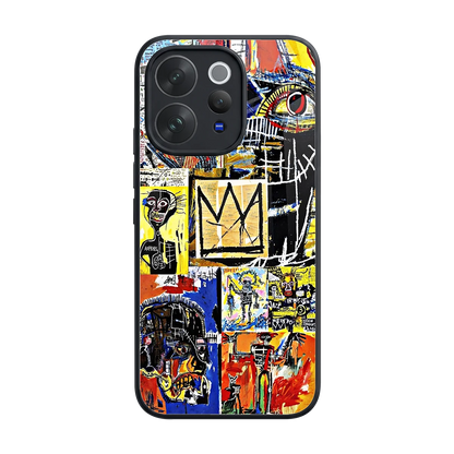 Royal Art back phone cover | glass case for vivo v70