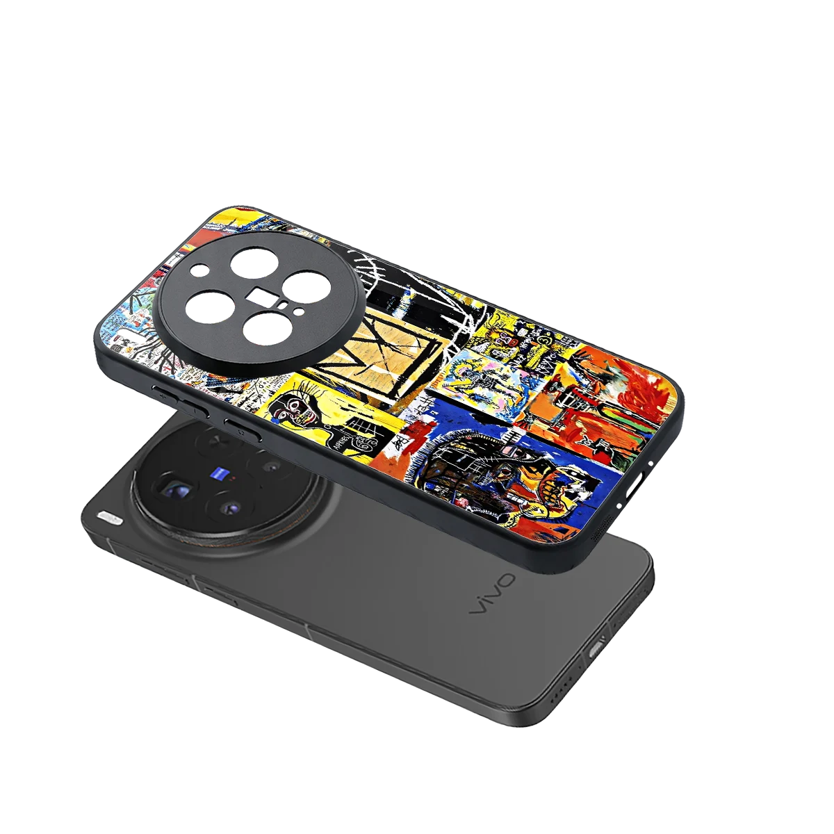 Royal Art sleek vivo x300 pro cover with tempered glass back and TPU edges