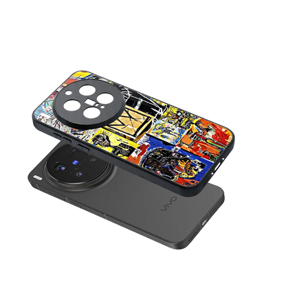 Royal Art sleek vivo x300 pro cover with tempered glass back and TPU edges