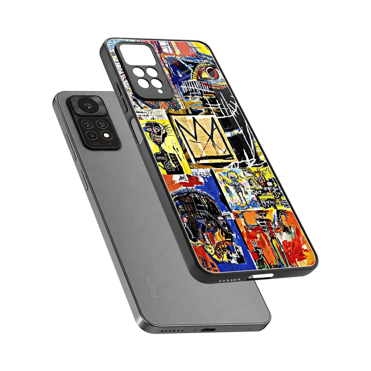 Royal Art sleek redmi note 11 pro cover with tempered glass back and TPU edges